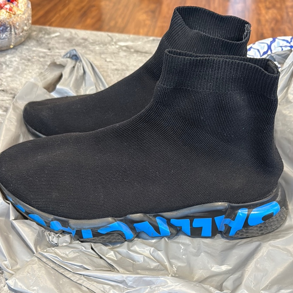 Balenciaga 2.0 speed black and blue